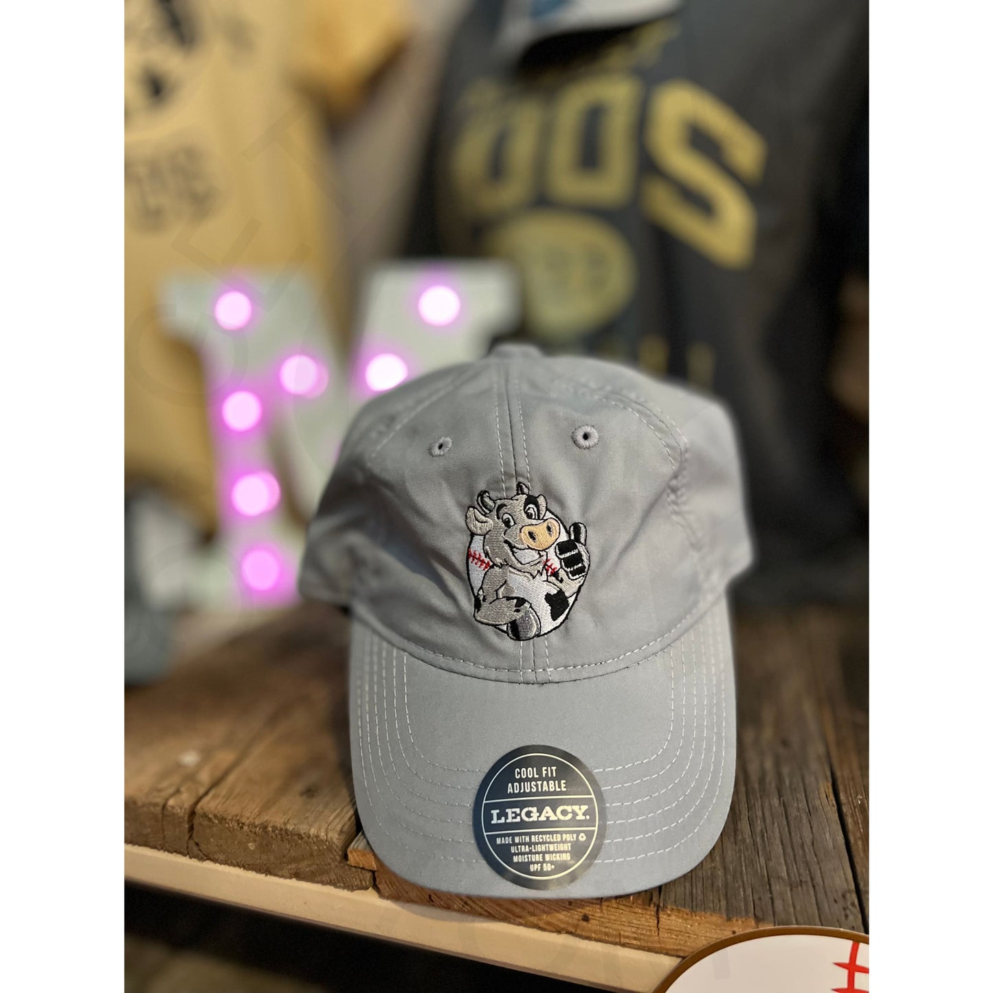 Legacy Midwest Moos Logo Hat - Shark Grey