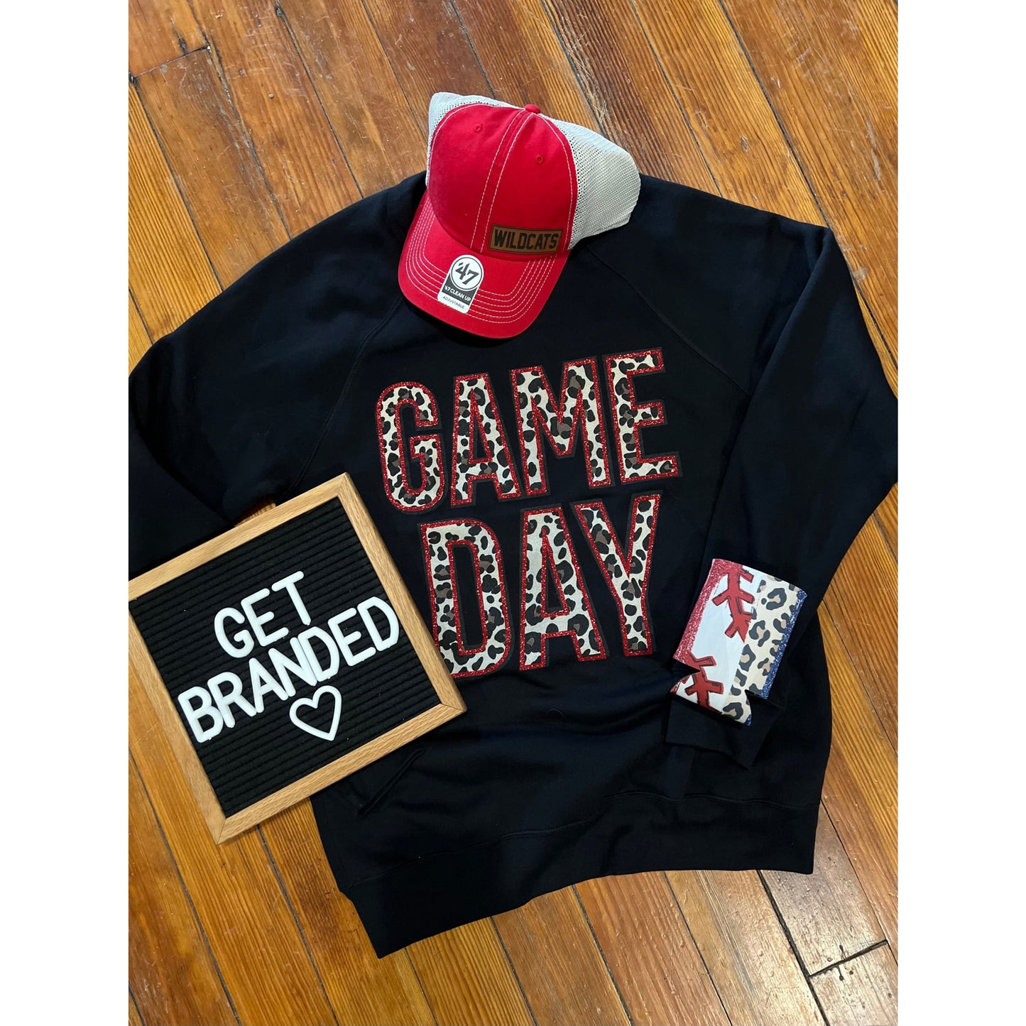 Leopard Game Day Crew Sweatshirt