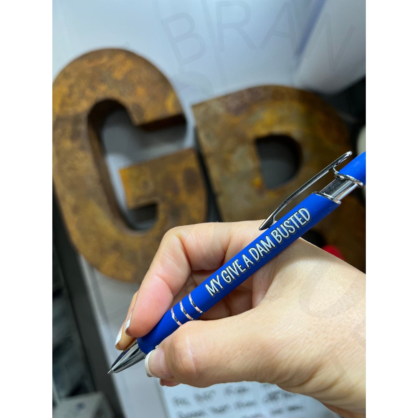 Sarcastic Pens - My Give a Dam is Busted