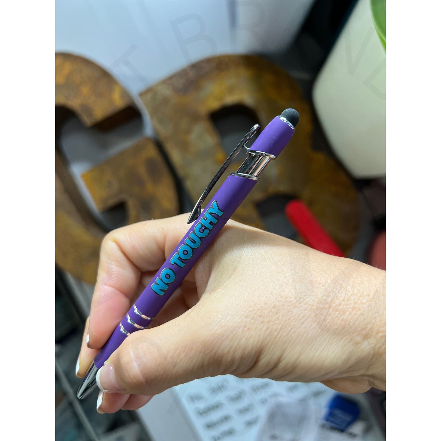 Sarcastic Pens - No Touchy
