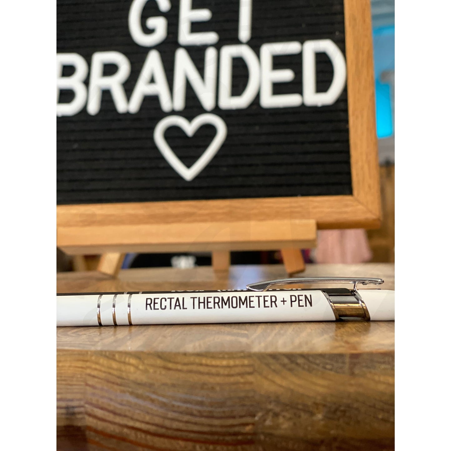 Sarcastic Pens - Rectal Thermometer + Pen