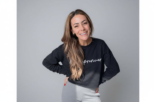 PRE-ORDER Phixprenuer Women’s Lightweight Crop Crewneck