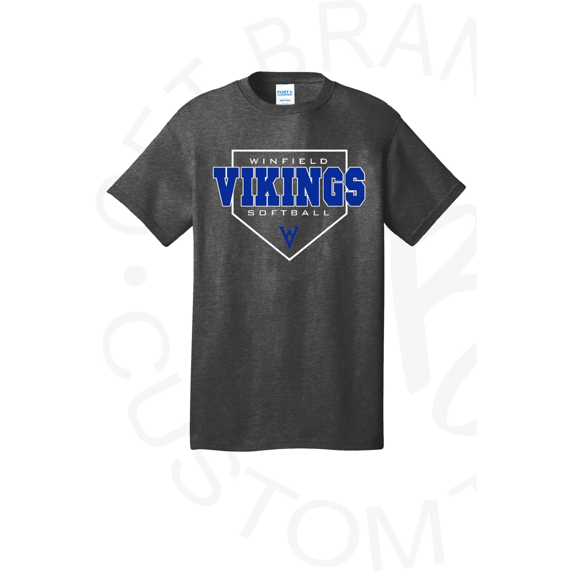2025 Winfield Softball Plate Bella Canvas Tee