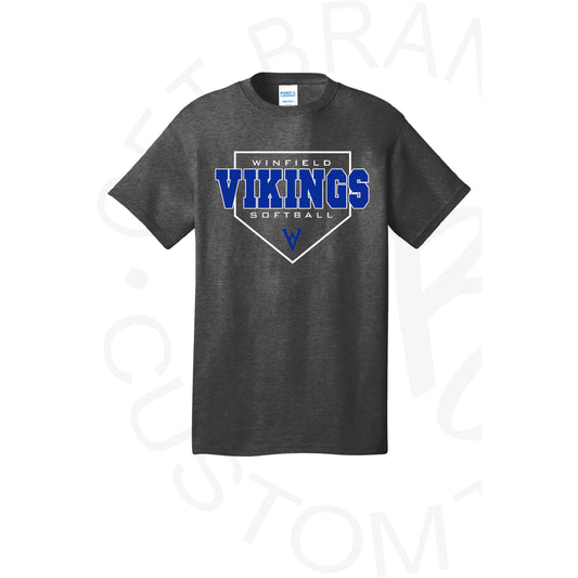 2025 Winfield Softball Plate Gildan DryBlend Tee