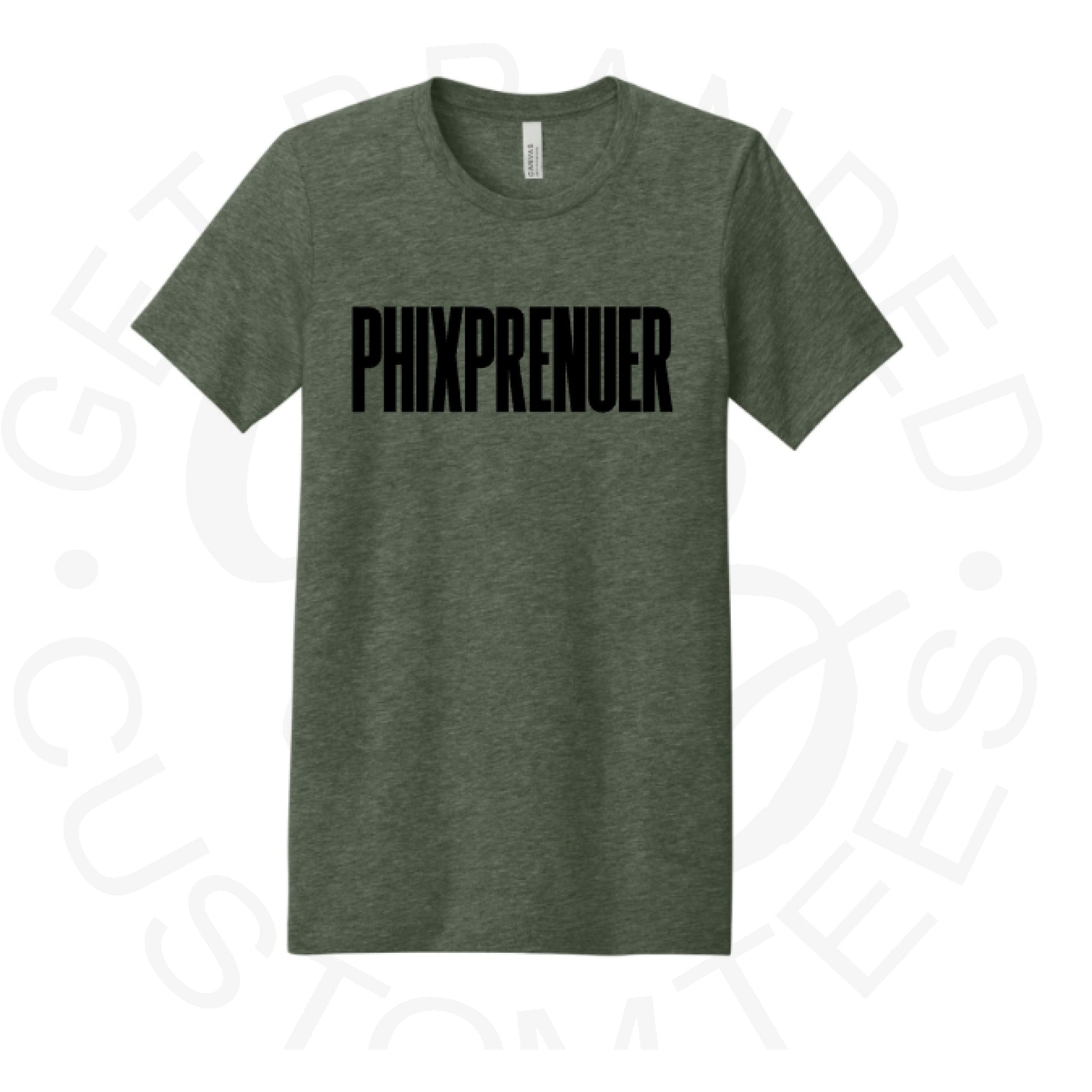 PRE-ORDER Block Phixprenuer Unisex Short Sleeved Tee - SM