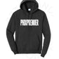 PRE-ORDER Phixprenuer Hoodie - SM / Block Letters / Dark