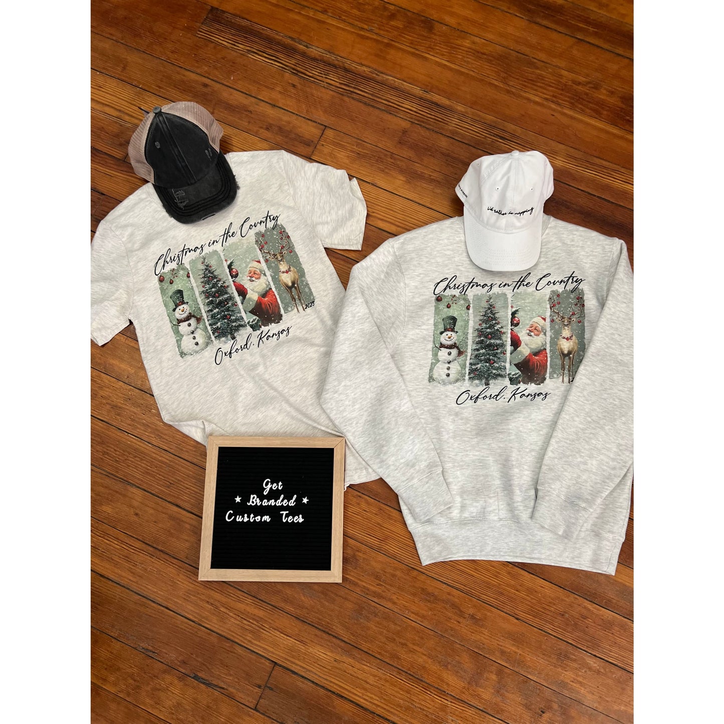 Christmas In The Country 2025- Oxford Kansas Tee