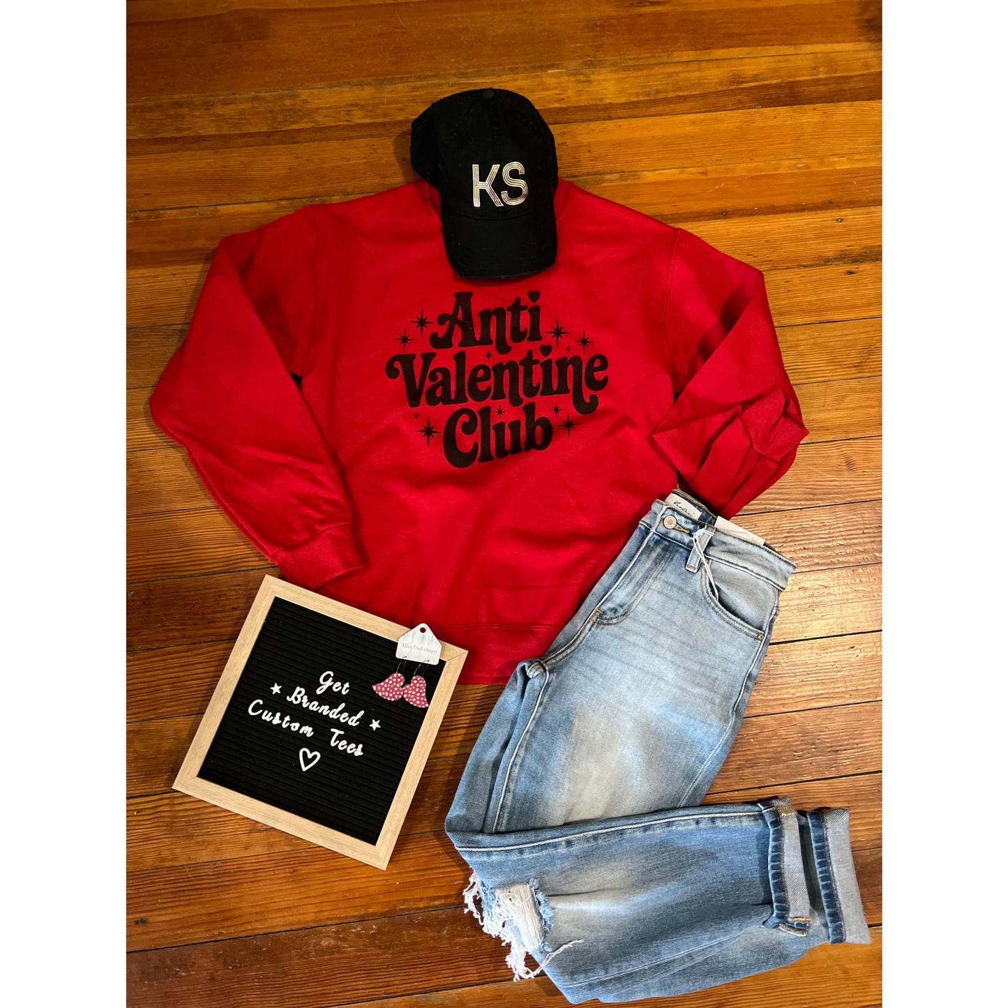 Anti Valentine Club Sweatshirt