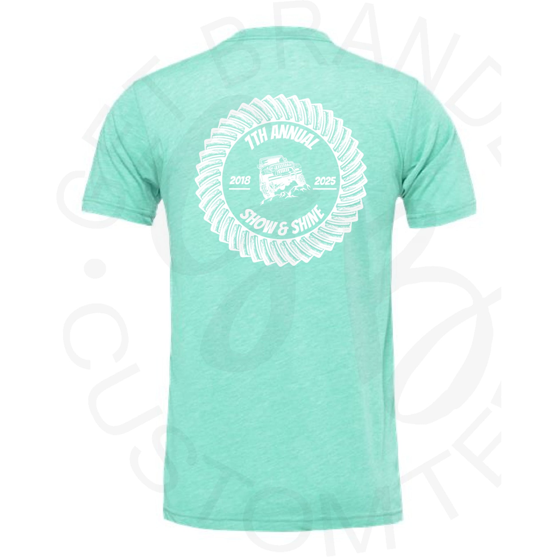 Avacado Beach Club 7th Annual Show & Shine Bella Canvas Tee