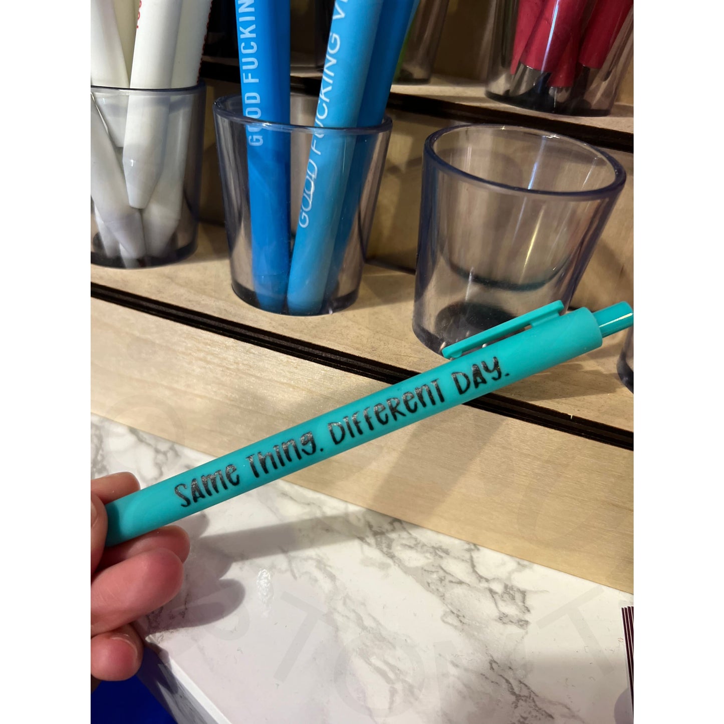 Basic Sarcastic Pens - Same Thing Different Day