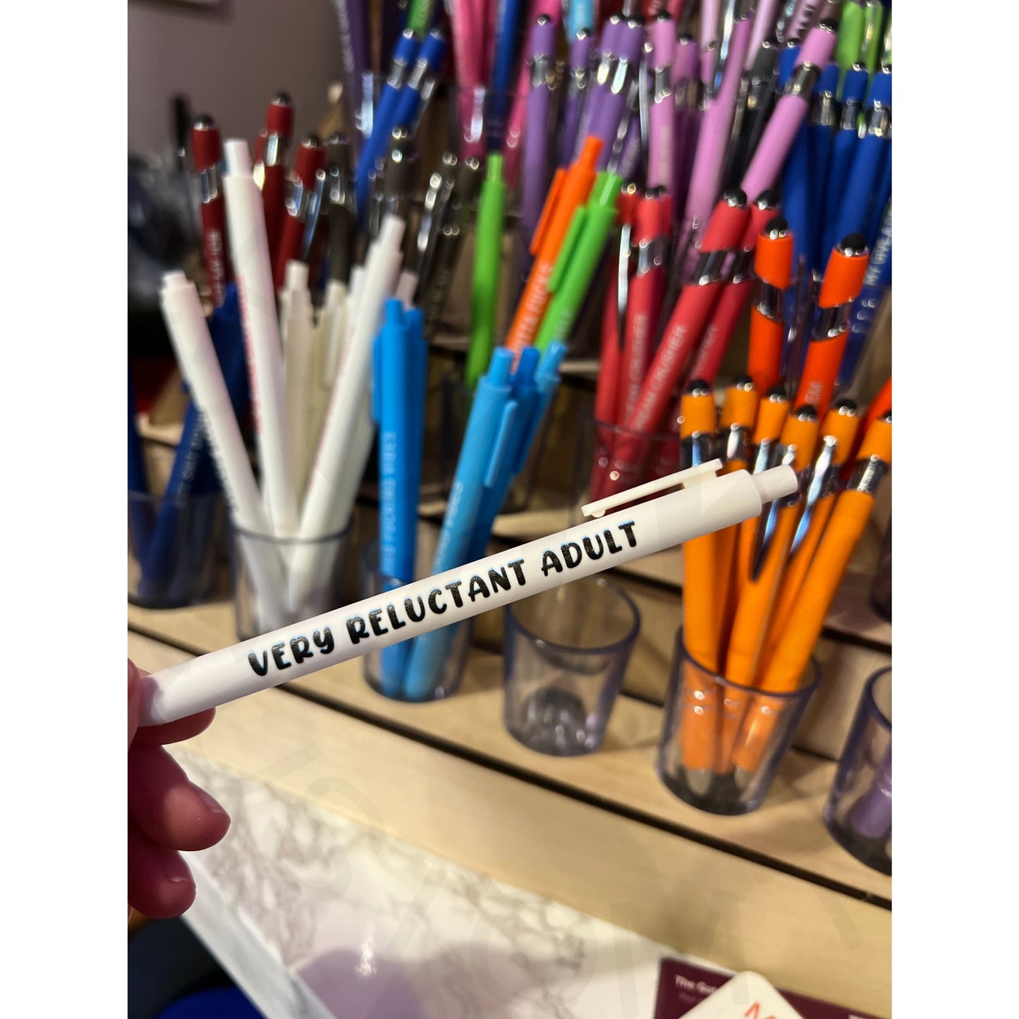 Basic Sarcastic Pens - Very Reluctant Adult