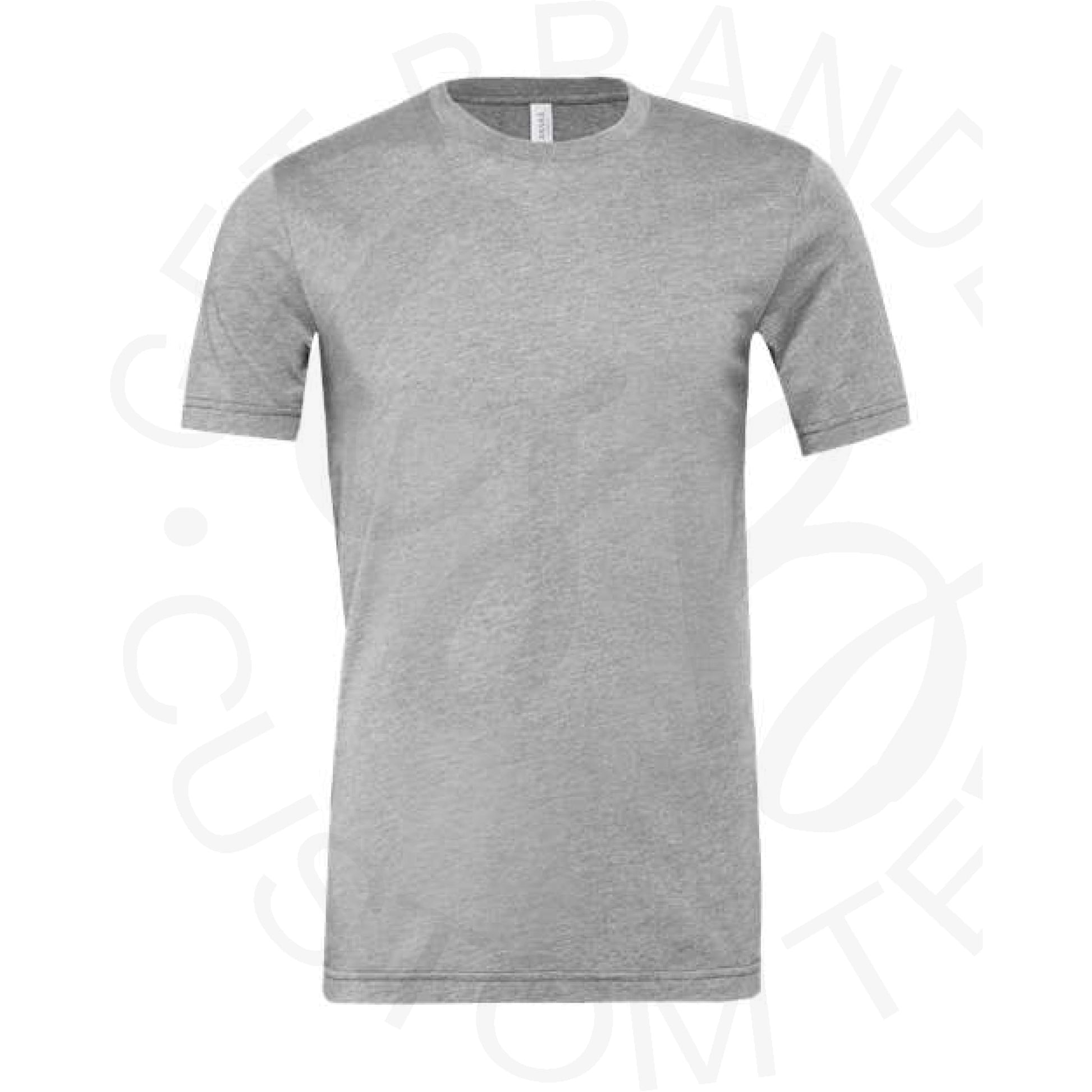 Bella Canvas Blank Tees - SM / Athletic Grey