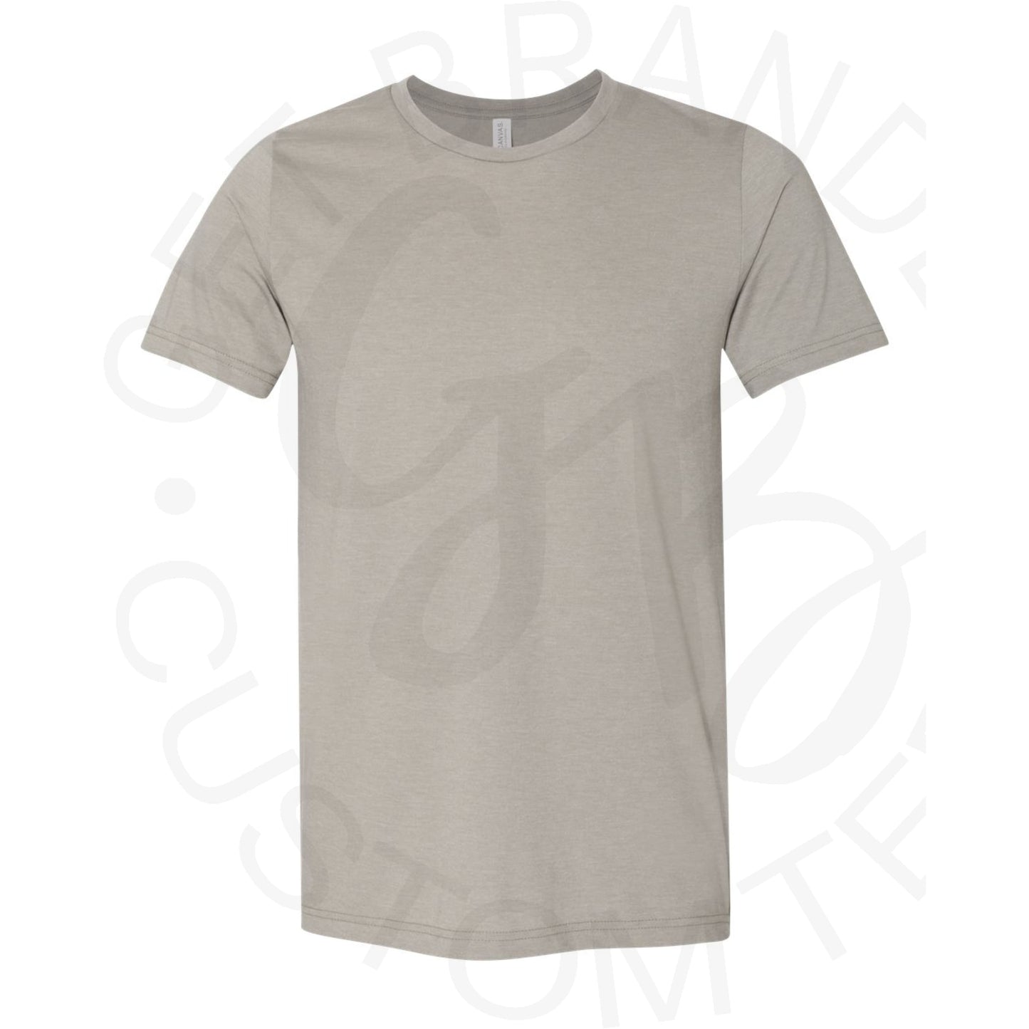 Bella Canvas Blank Tees - SM / Heather Stone