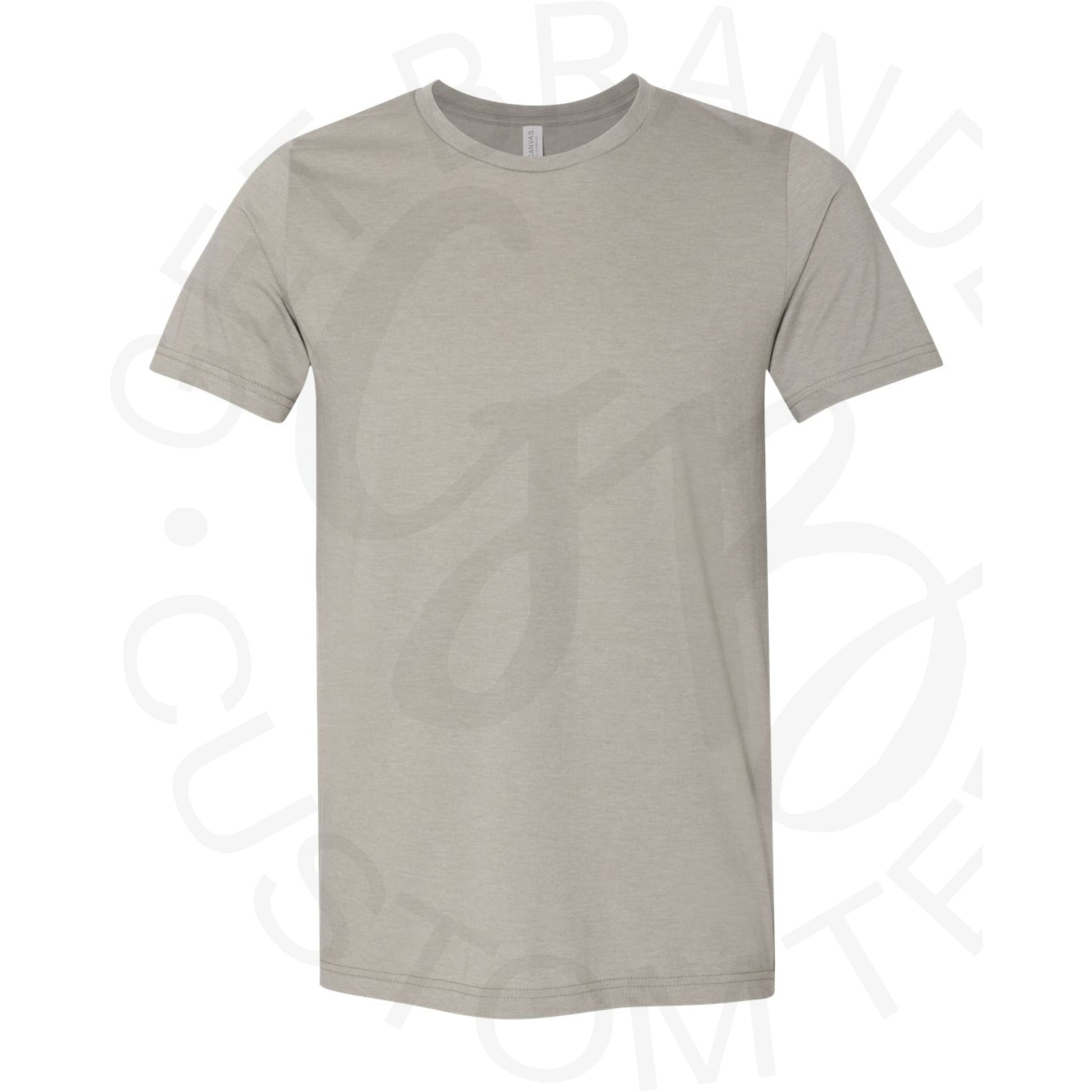 Bella Canvas Blank Tees - SM / Heather Stone
