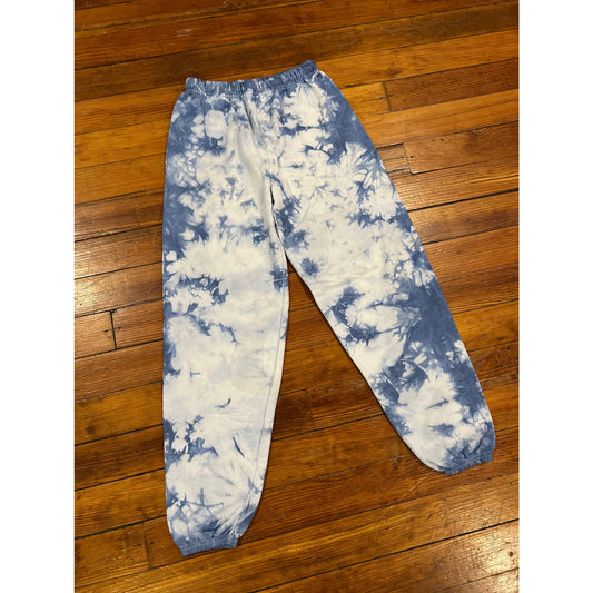 Blue Tie-Dye Joggers