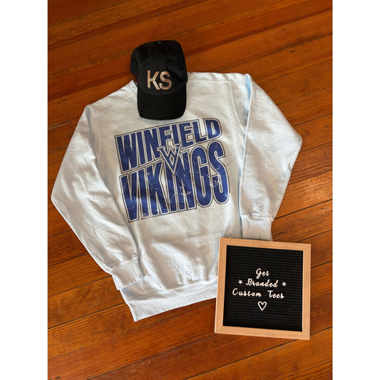 Comfort Colors Winfield Vikings Crew