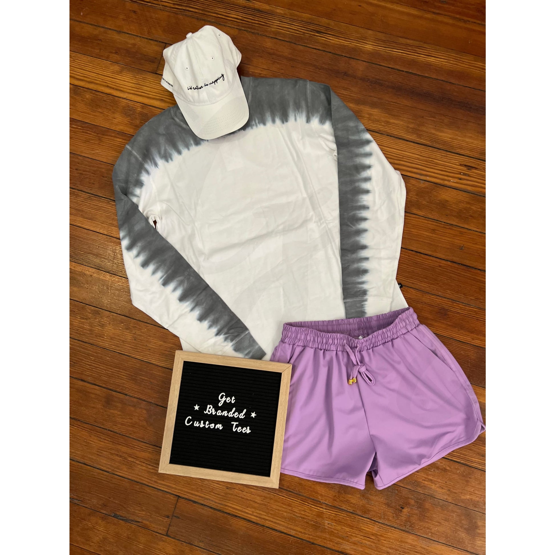 Blank Tie Dye - SM / Half Tie Dye