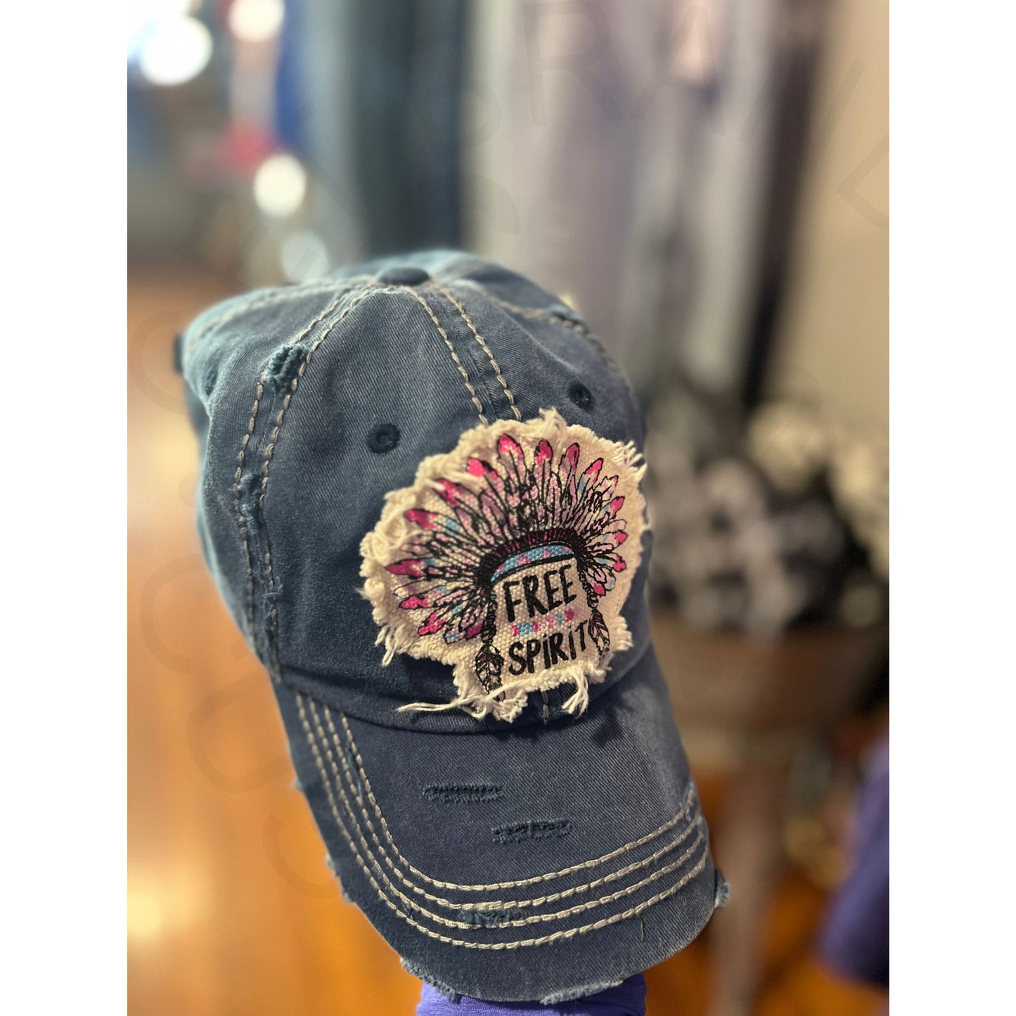 Free Spirit Distressed Hat