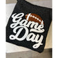Game Day Chenille Patch Leopard Hoodies- Printed as ordered