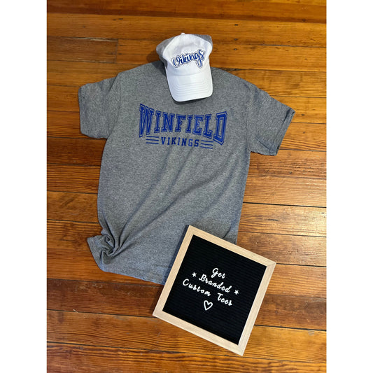 Gildan Royal Winfield Vikings Tee