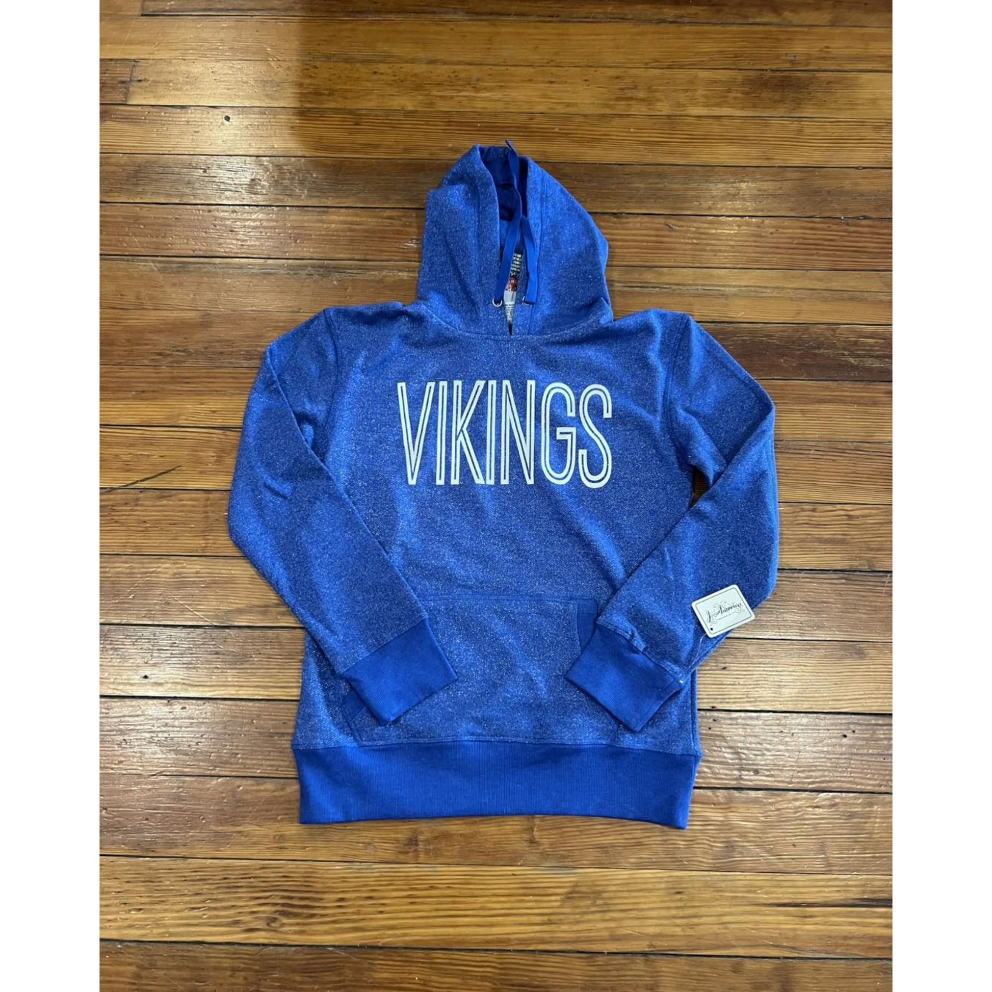 Glitter Vikings Ladies Fit Hoodie