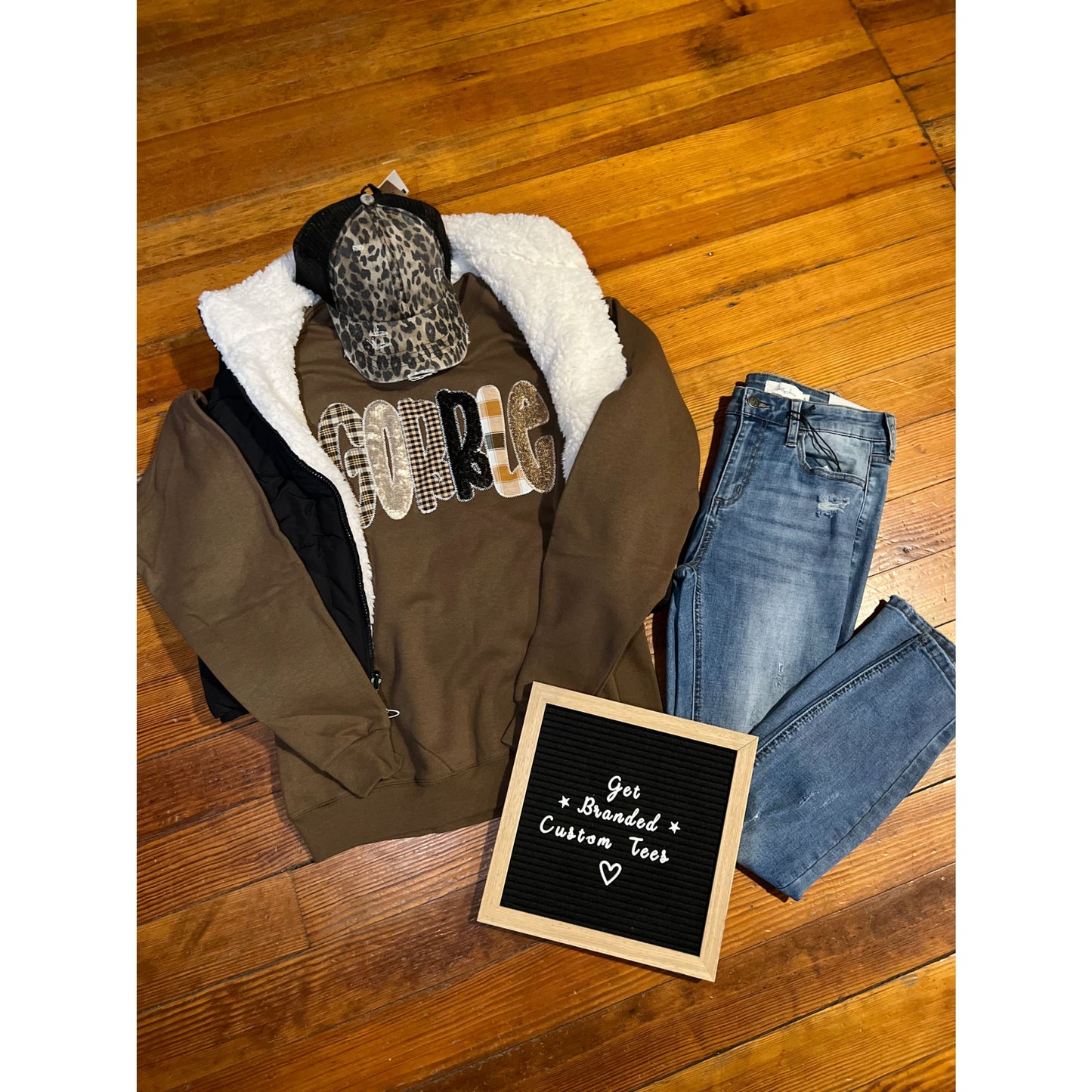 Gobble Turkey Thanksgiving Sweatshirt - Apparel &