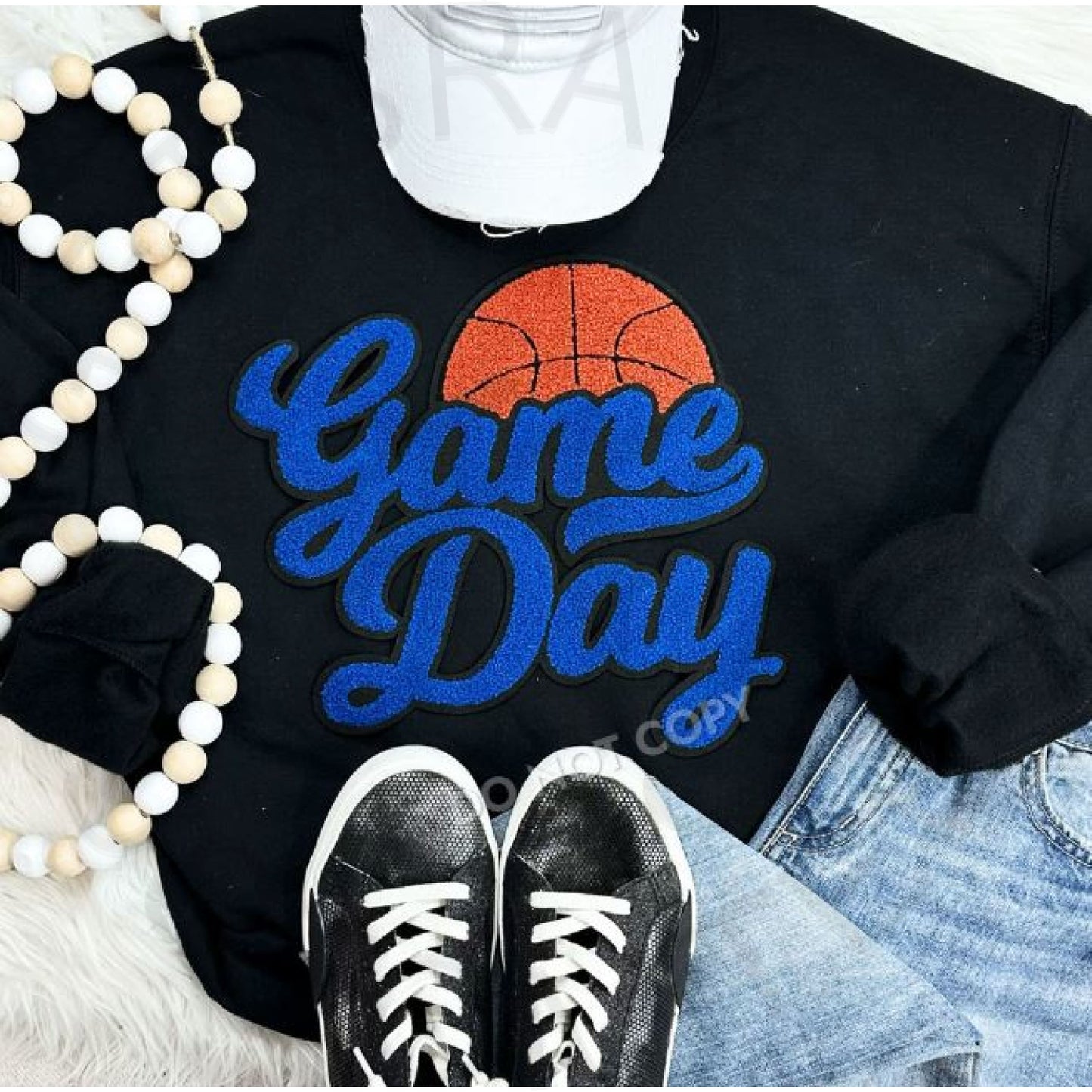 Game Day Chenille Patch- Basketball Crew