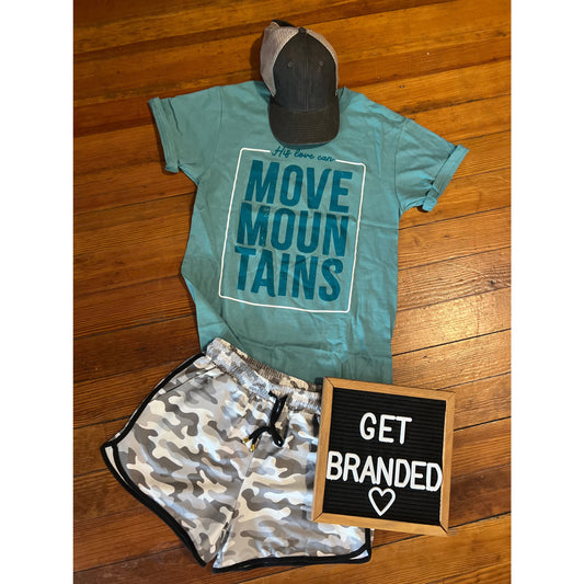 His Love Can Move Mountains Tee