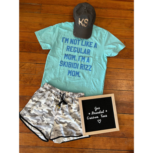 ’I’m a Skibidi Rizz Mom’ Comfort Colors Tee