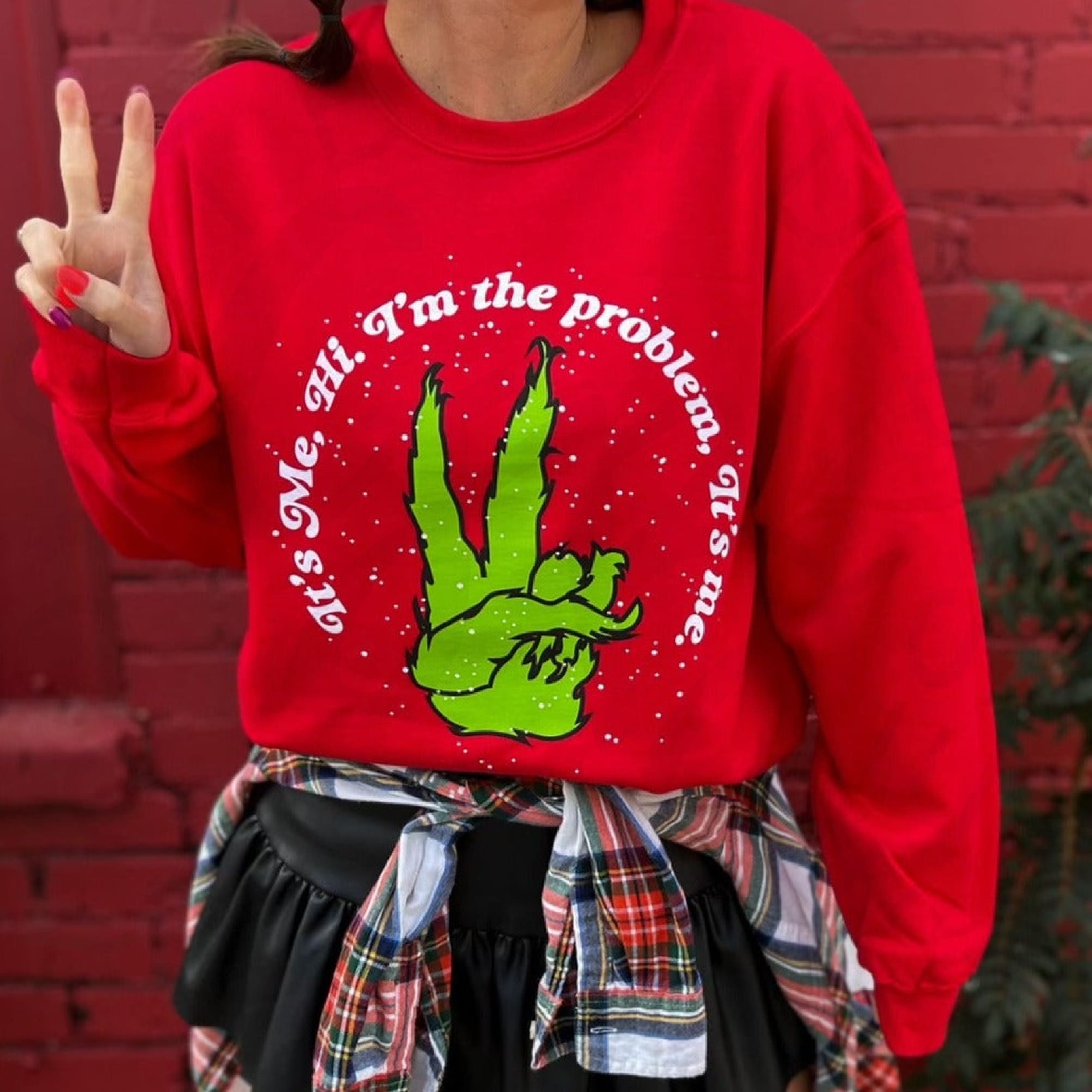Red sweatshirt sales near me