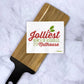 Jolliest Bunch of Assholes Holiday Swedish dishcloth -