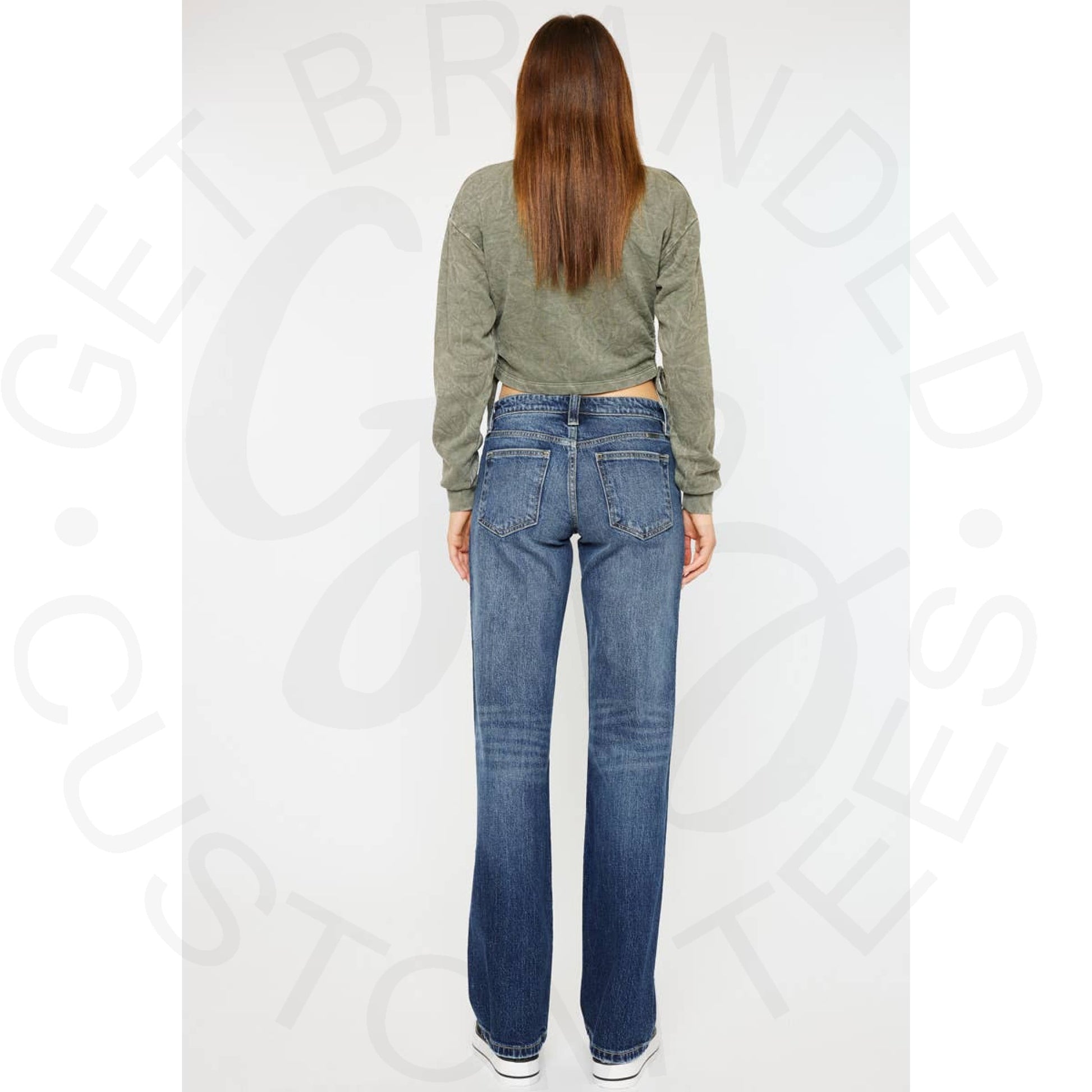 Kan Can 90’s Low Rise Boyfriend Denim - Apparel &