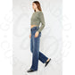 Kan Can 90’s Low Rise Boyfriend Denim - Apparel &