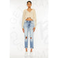 Kan Can High Rise Mom Jeans - Apparel & Accessories