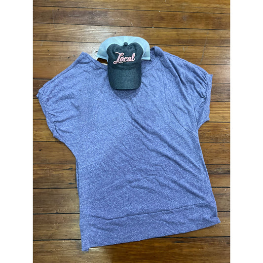 Kavio Heather Purple Ladies Tee