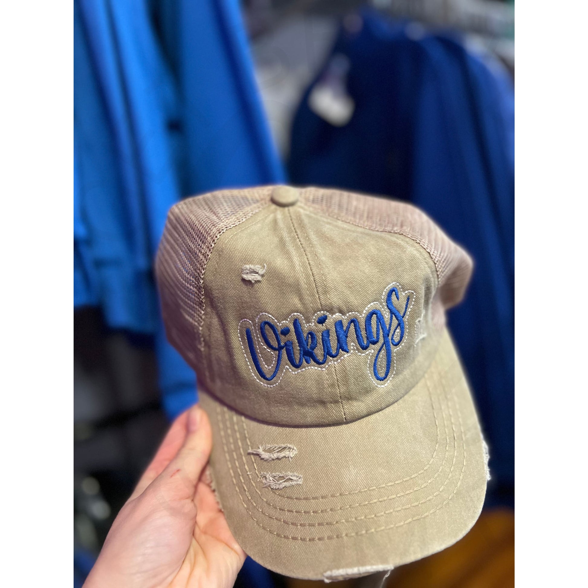 Ladies Viking Criss Cross Hat