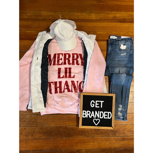 Merry Lil Thang Sweatshirt - Apparel & Accessories