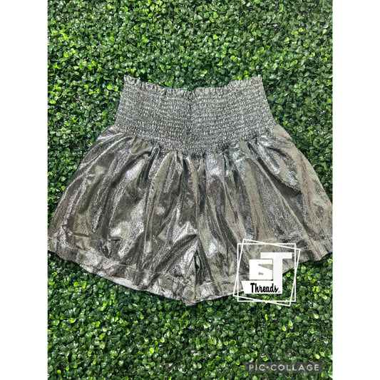 Metallic Shorts - Apparel & Accessories