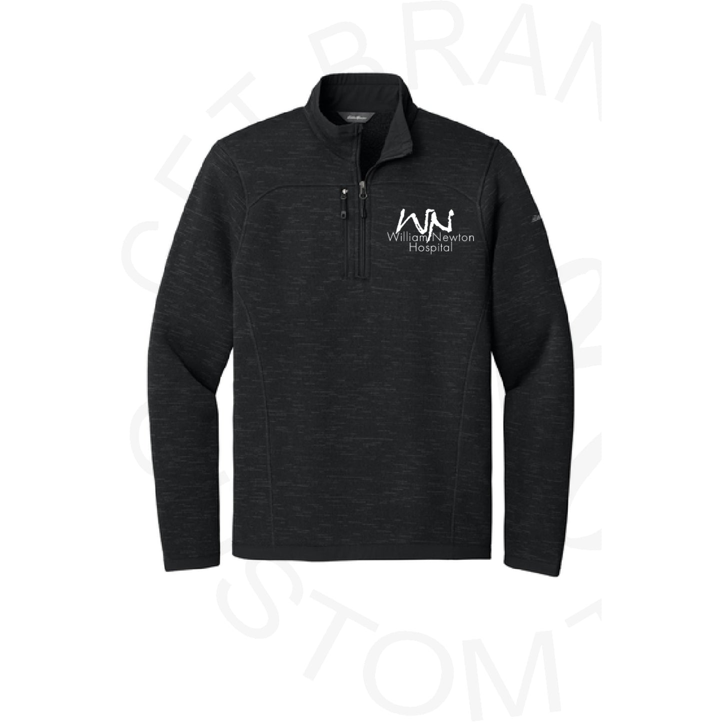 NEW!! WNH Eddie Bauer Sweater Fleece Quarter Zip