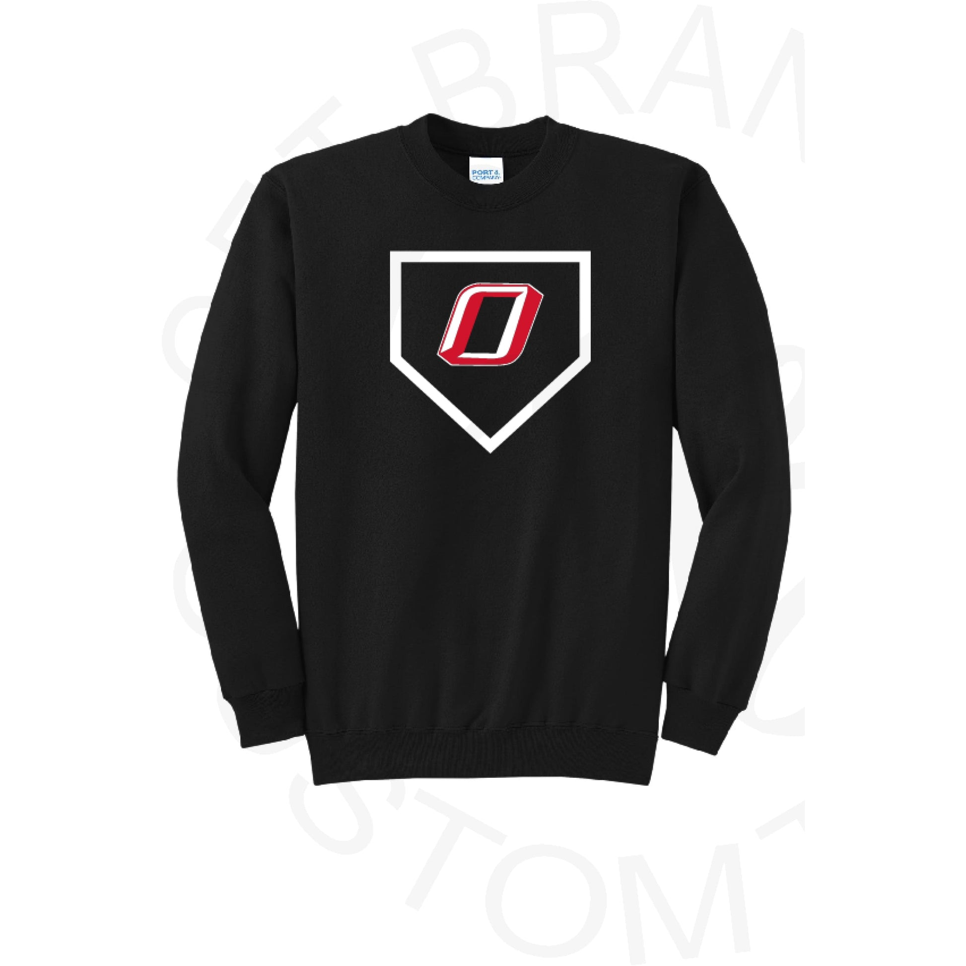 OHS Baseball 24 Crew or Hoodie Sweatshirt