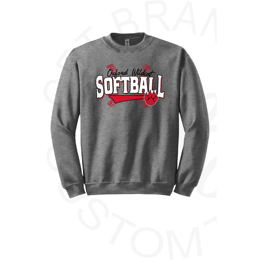 OHS Softball 24 Crew Neck Sweatshirt