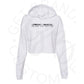 Omega Muscle Bella Canvas Women’s Crop Hoodie - SM / White
