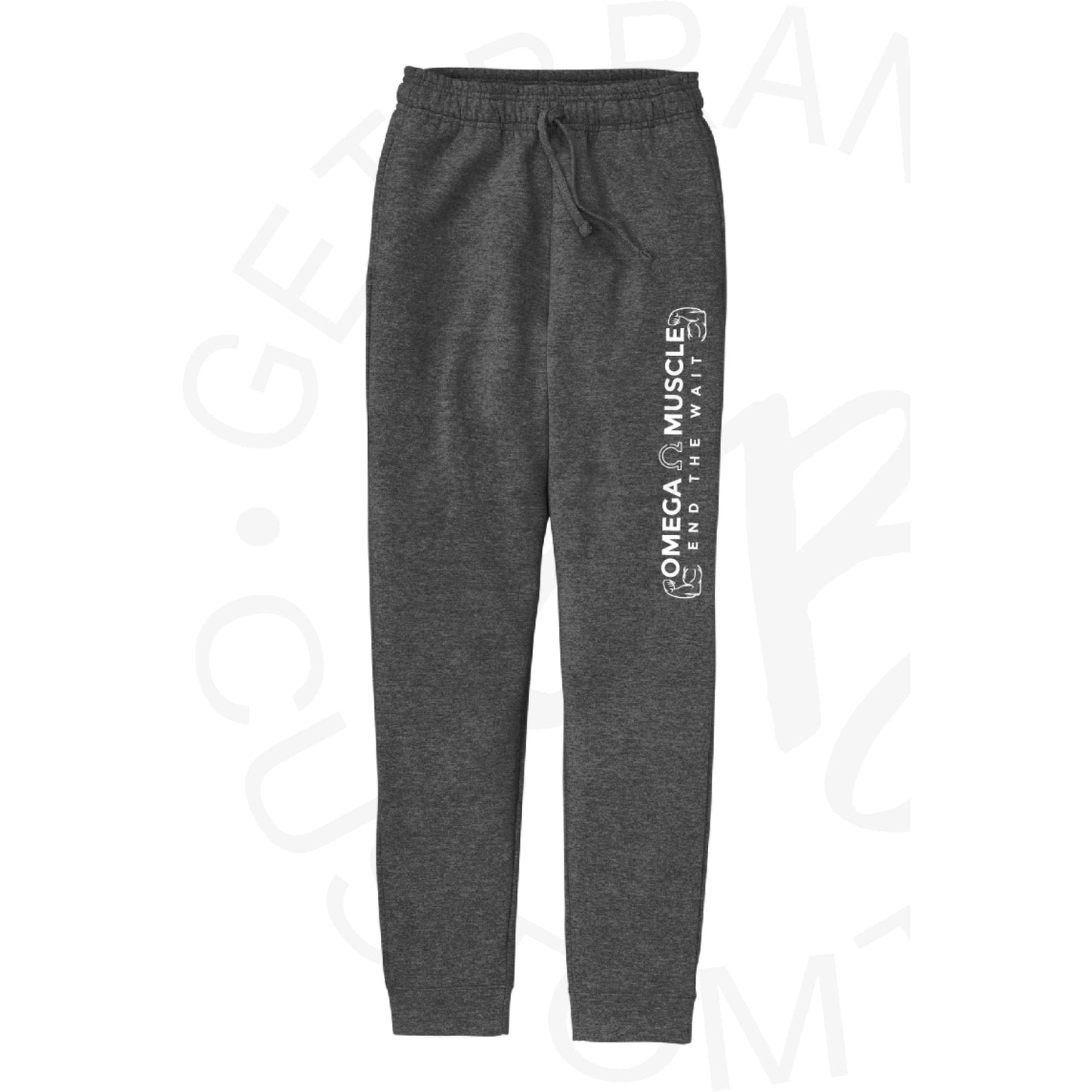 Omega Muscle Fleece Joggers - SM / Dark Heather Grey