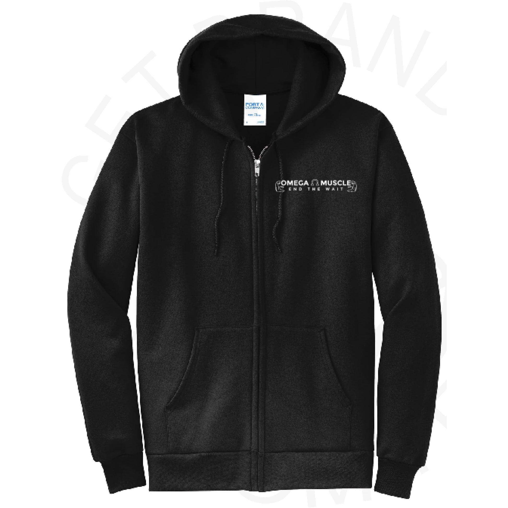 Omega Muscle Full Zip Hoodie