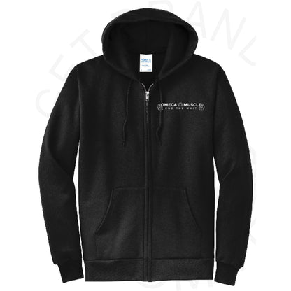 Omega Muscle Full Zip Hoodie