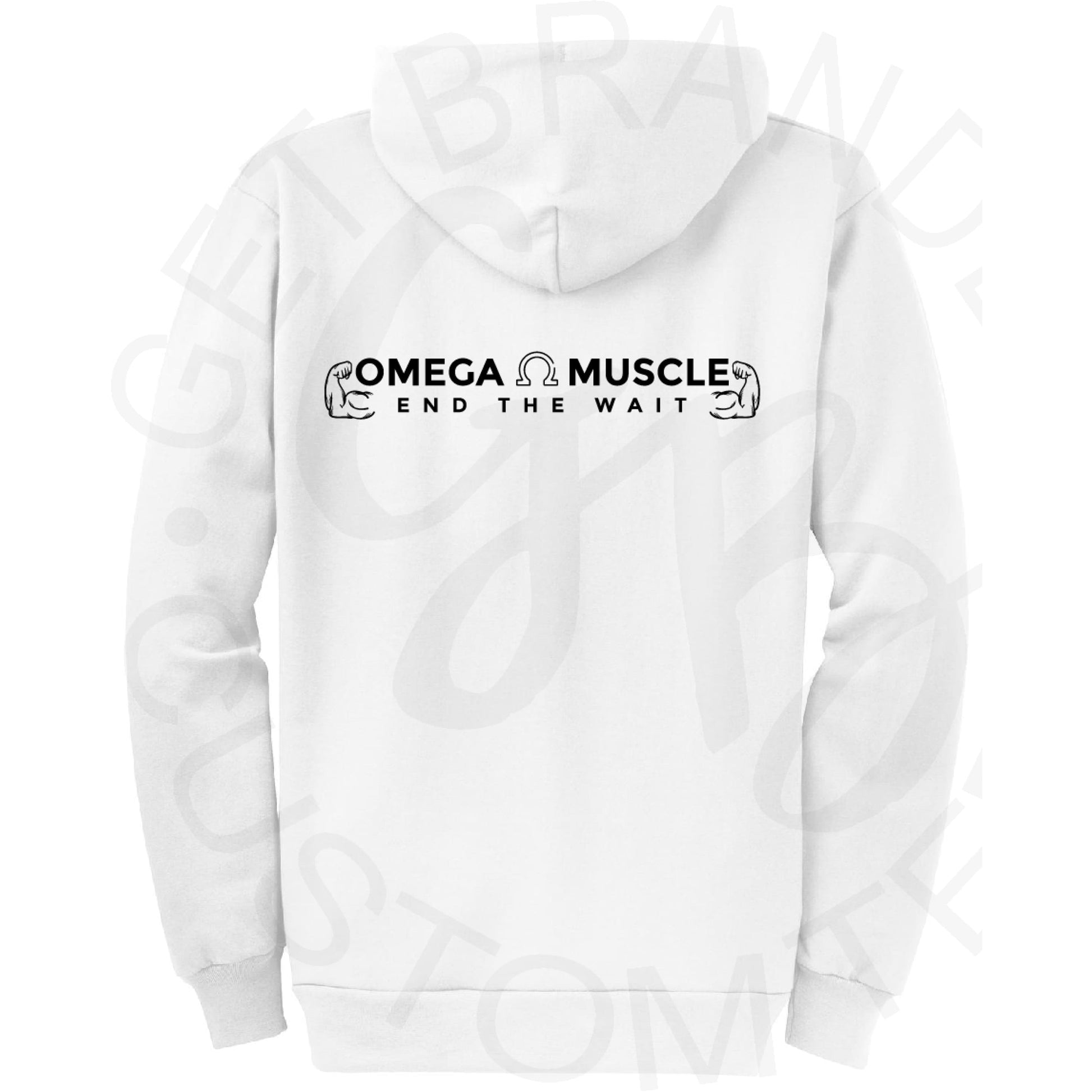 Omega Muscle Full Zip Hoodie