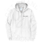 Omega Muscle Full Zip Hoodie - SM / White