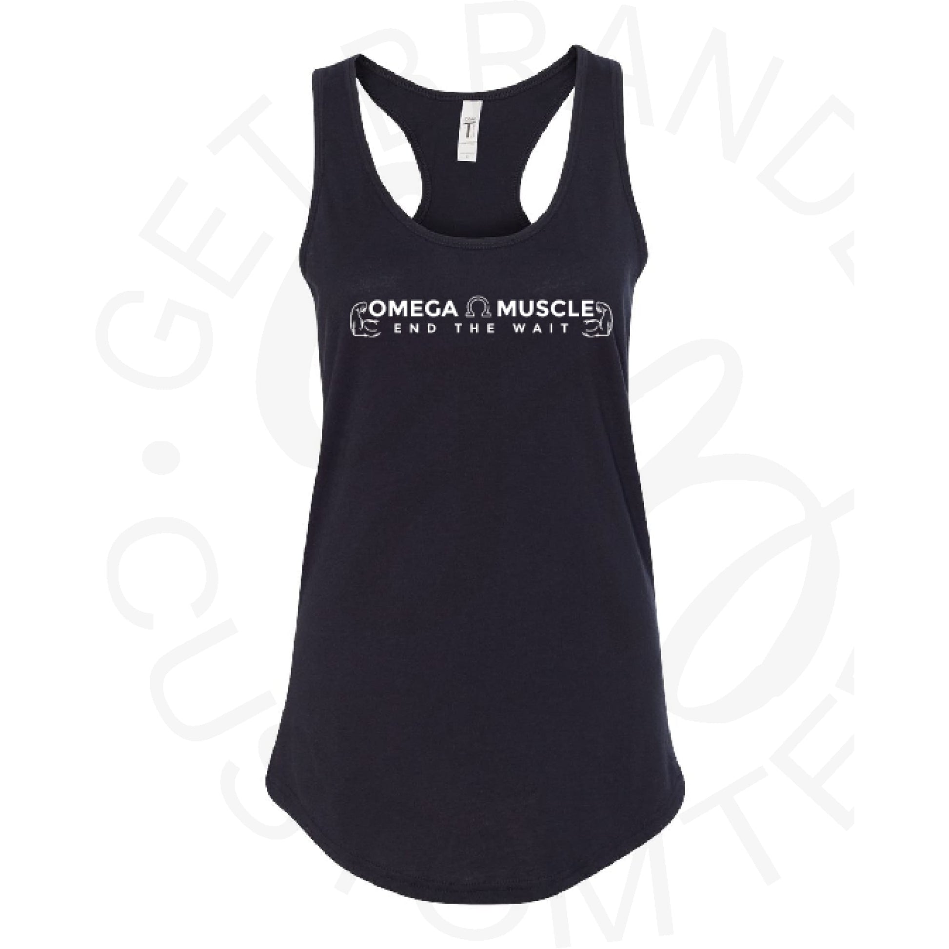 Omega Muscle Ladies Tank Top- 2 styles! - SM / Next Level