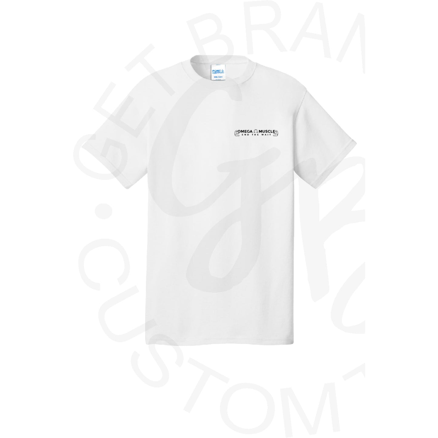Omega Muscle Short Sleeve T-Shirt- 2 brands (Front & Back