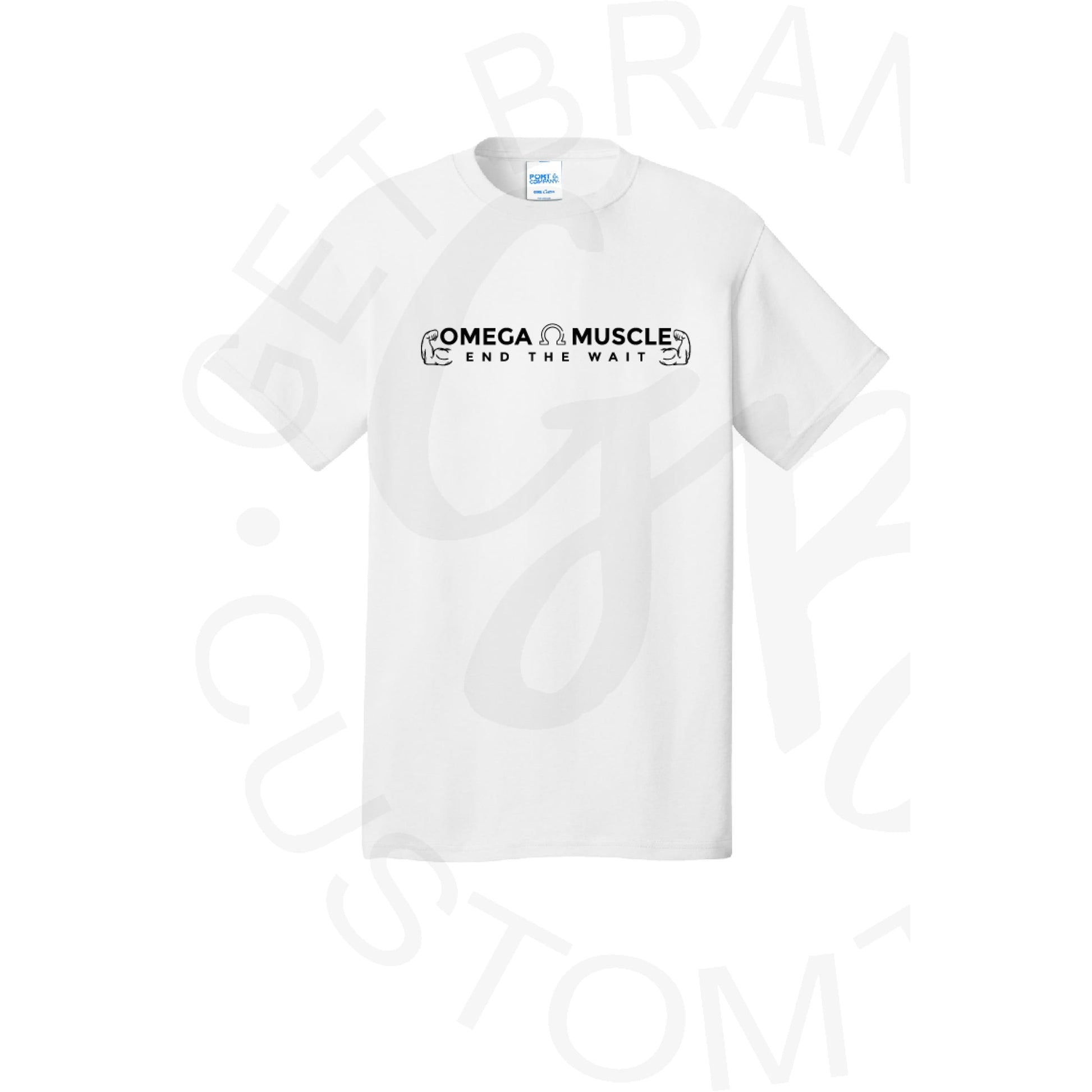 Omega Muscle Short Sleeve T-Shirt- 2 brands (Front print